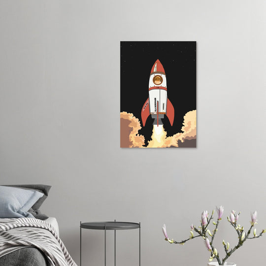 Birth poster - Rocket child