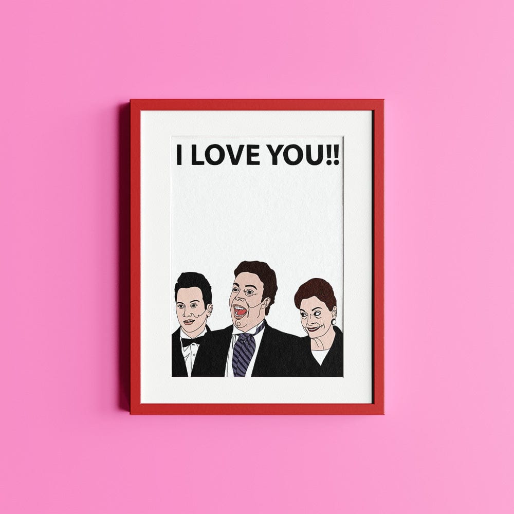 VAGPWR Mini Print Mini print - I LOVE YOU