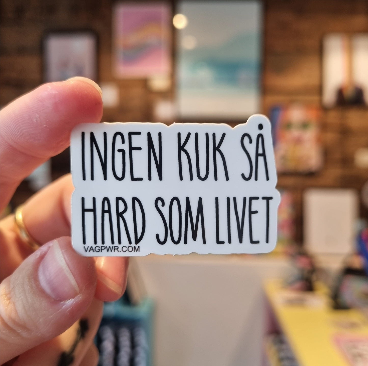 VAGPWR Stickers Sticker - Hard life
