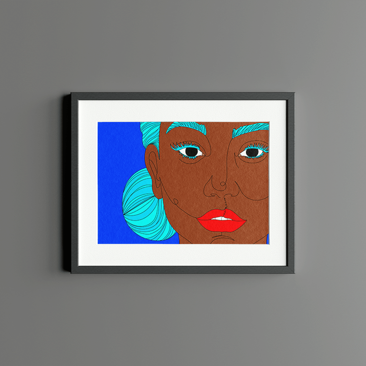 VAGPWR Art Print Print - Cleft lip