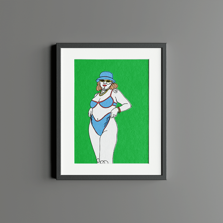 VAGPWR Art Print Print - Hip Hugs