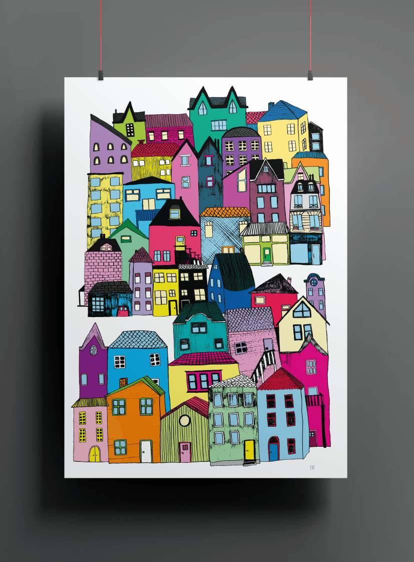 VAGPWR Illustration Poster - House