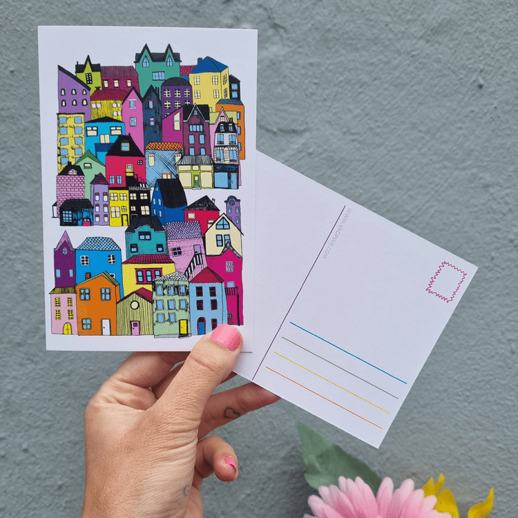 VAGPWR Post Cards Postcard - House