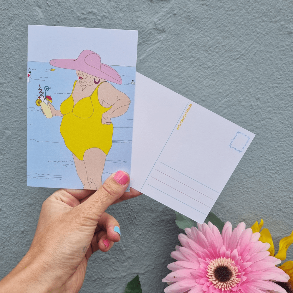 VAGPWR Post Cards Postcard - Summer time