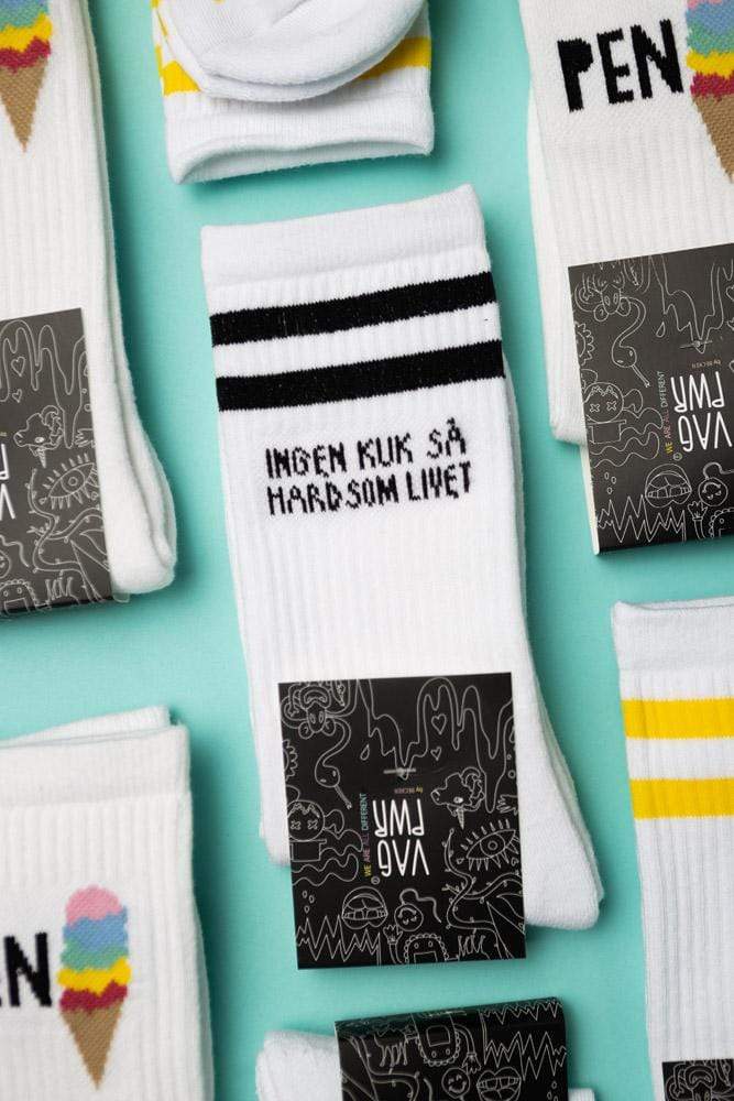 VAGPWR Socks Hard life Tennis socks