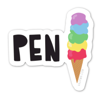 VAGPWR Stickers Sticker - Pen(is)