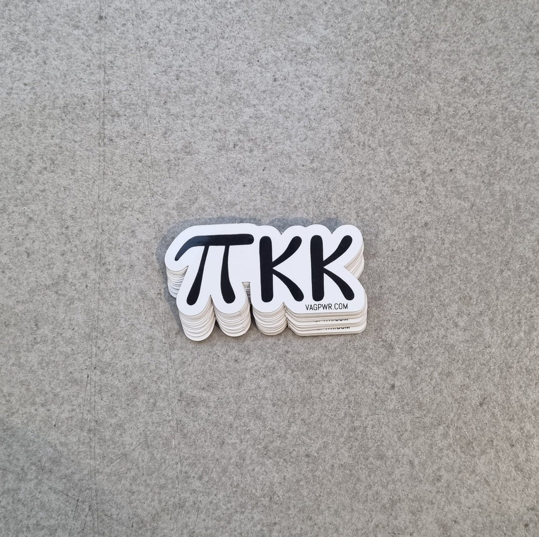 VAGPWR Stickers Sticker- (pi)kk