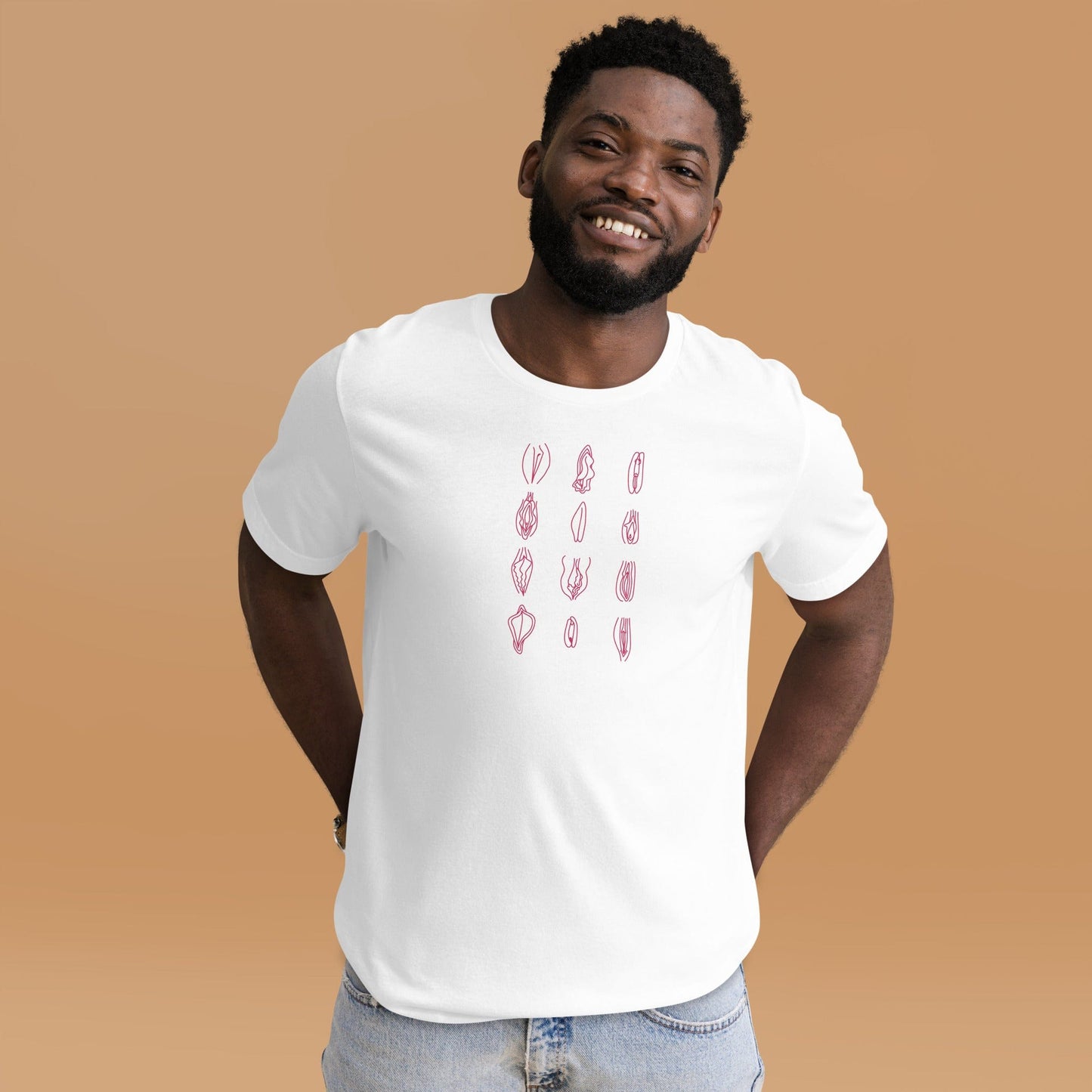 VAGPWR 12 vulvas - Unisex t-shirt