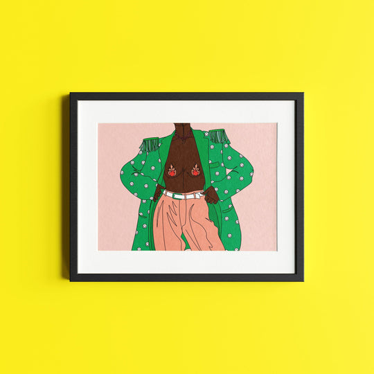 VAGPWR Art Print Art Print - Suit #2