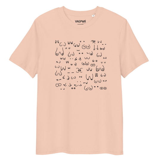 VAGPWR Boobies - Unisex organic cotton t-shirt