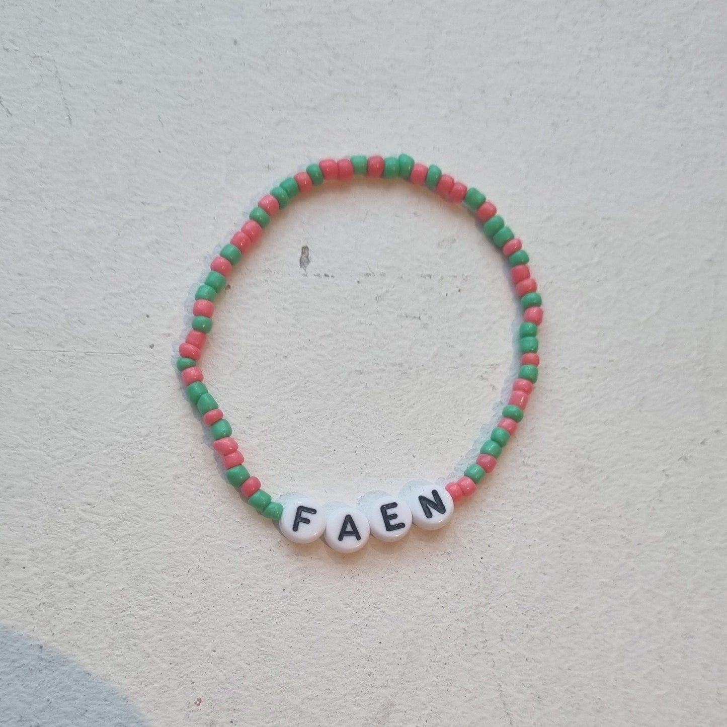 VAGPWR Bracelet Green & red Bracelet - FAEN