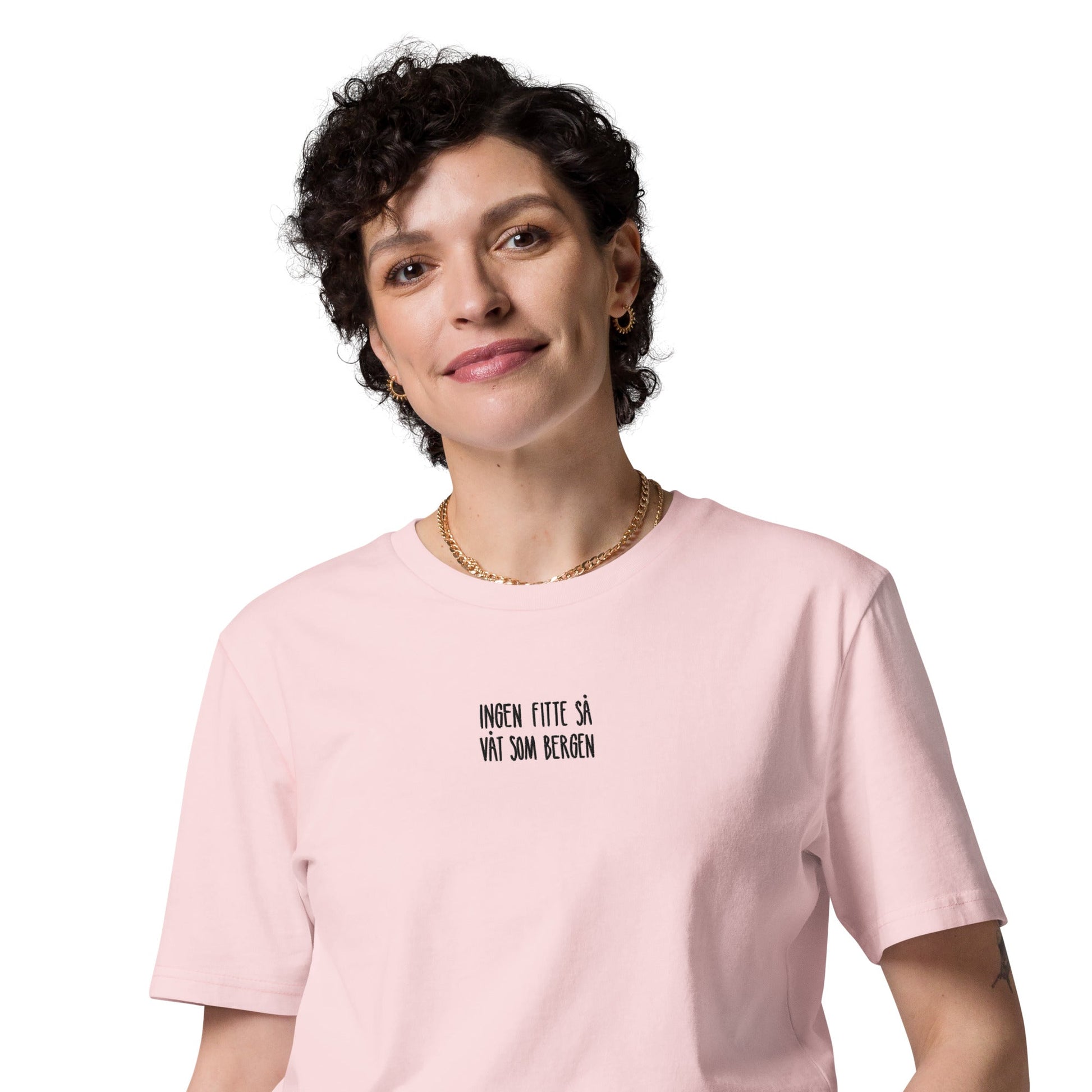 VAGPWR Cotton Pink / S Bergen - Unisex eco t-shirt