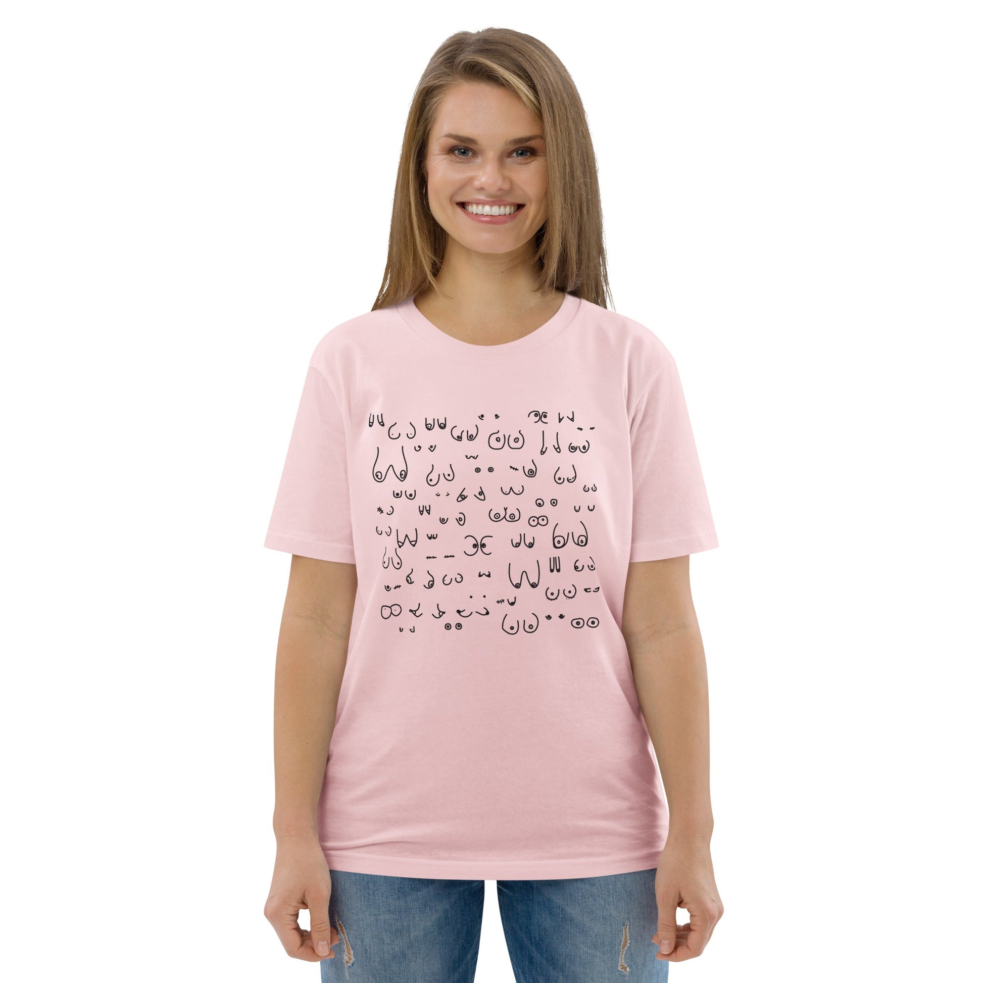 VAGPWR Cotton Pink / S Boobies - Unisex organic cotton t-shirt