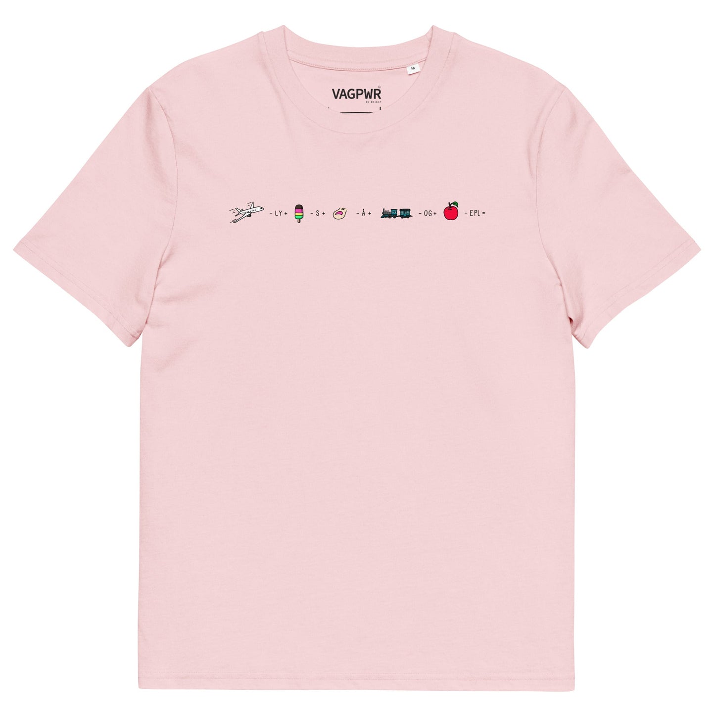 VAGPWR Cotton Pink / S The Puzzle - Unisex eco t-shirt