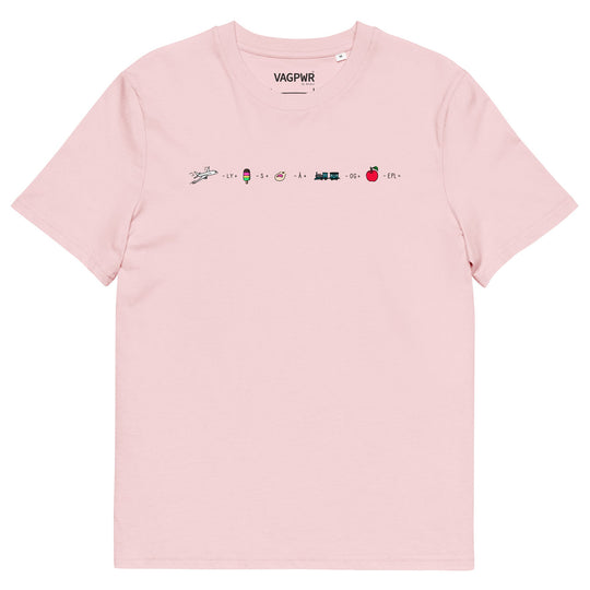VAGPWR Cotton Pink / S The Puzzle - Unisex eco t-shirt
