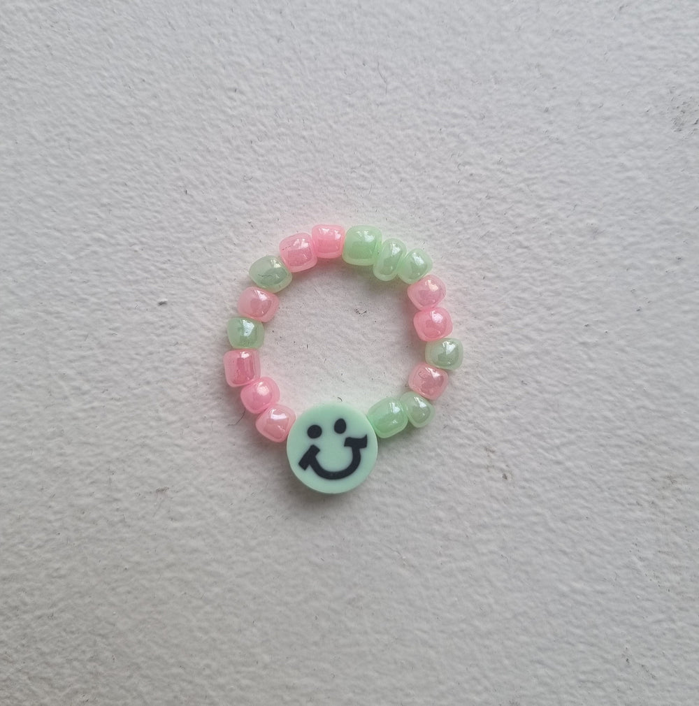 VAGPWR Green smily Rings