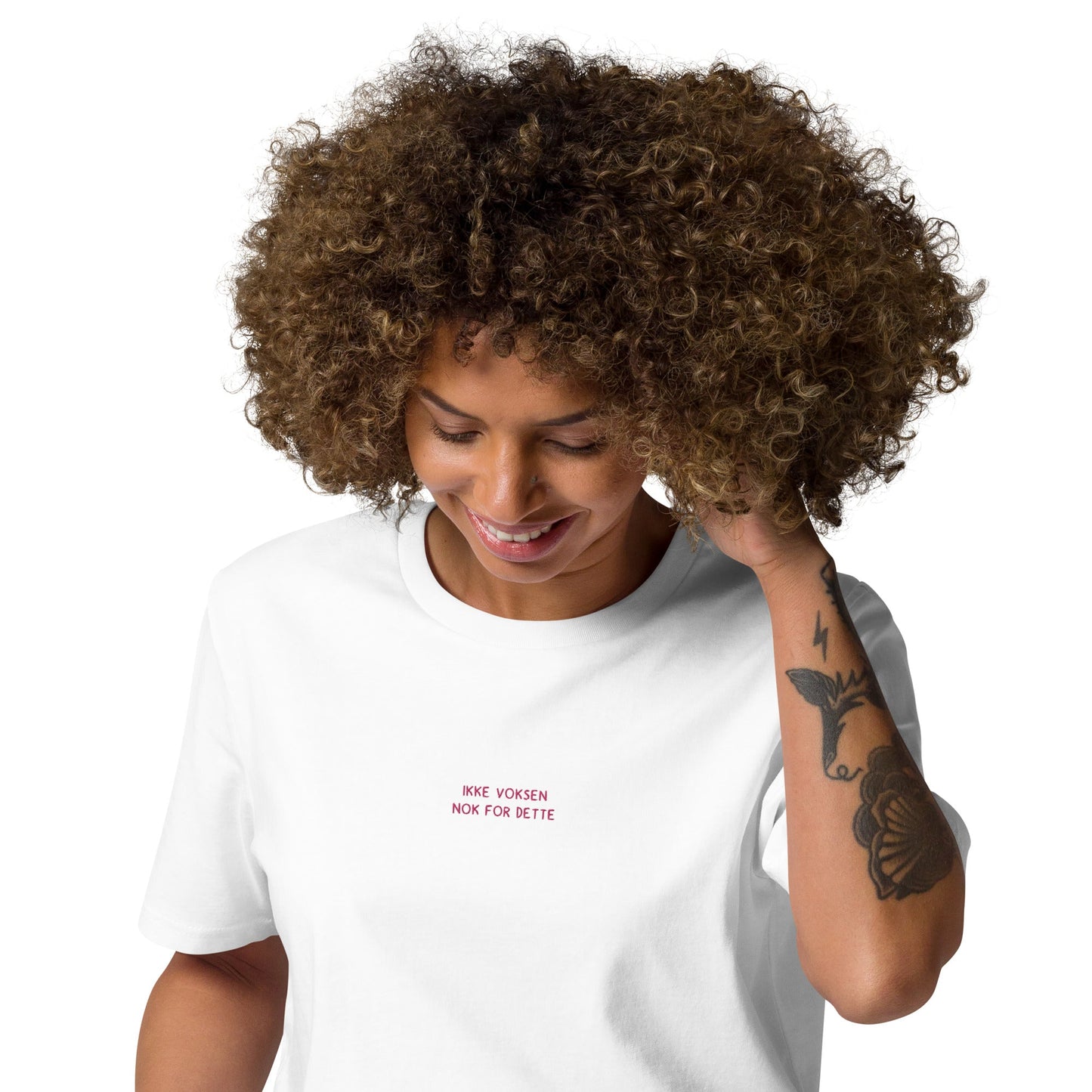 VAGPWR Ikke voksen - pink- Unisex eco t-shirt