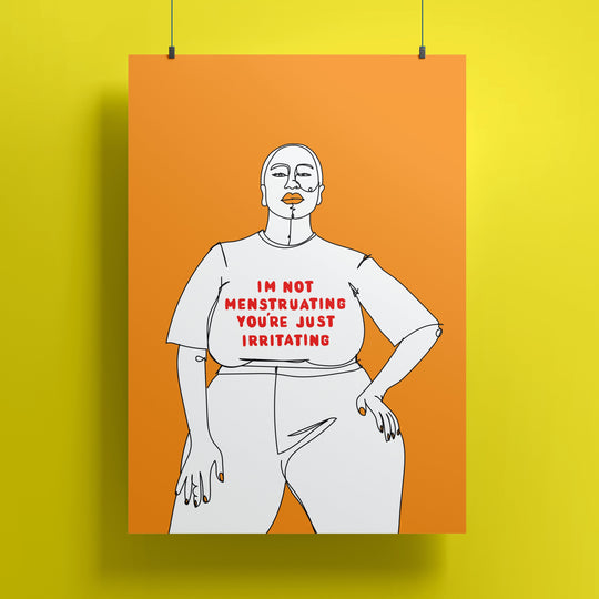 VAGPWR Illustration Art Print - You are irritating