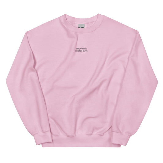 VAGPWR Light Pink / S Ikke voksen - Unisex Sweatshirt