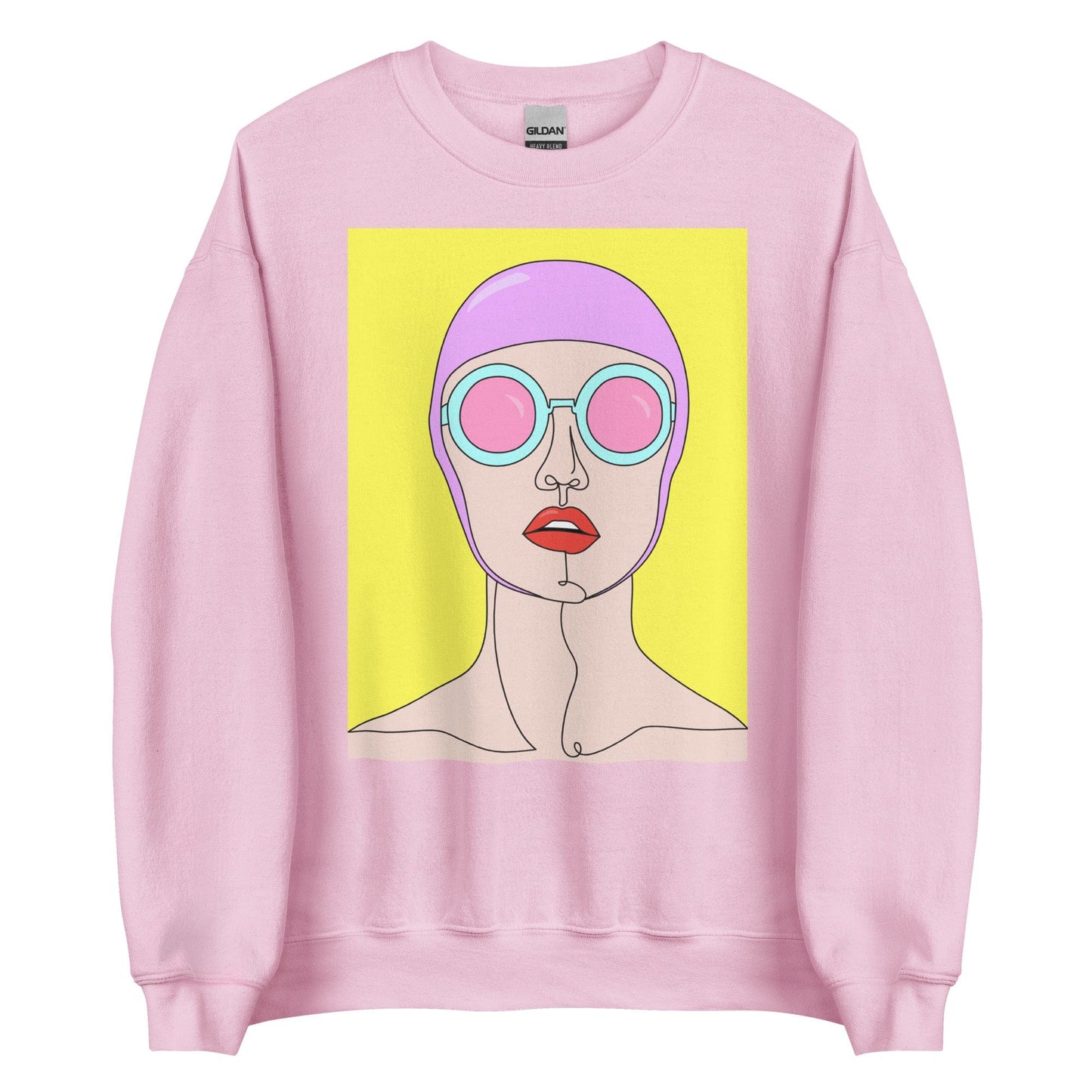 VAGPWR Light Pink / S Unisex Sweatshirt