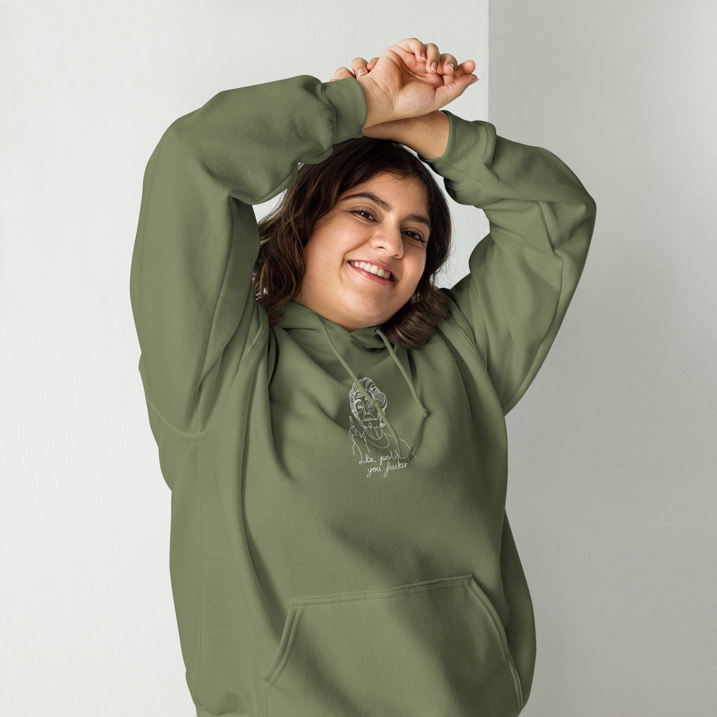 VAGPWR Military Green / S Unisex Hoodie