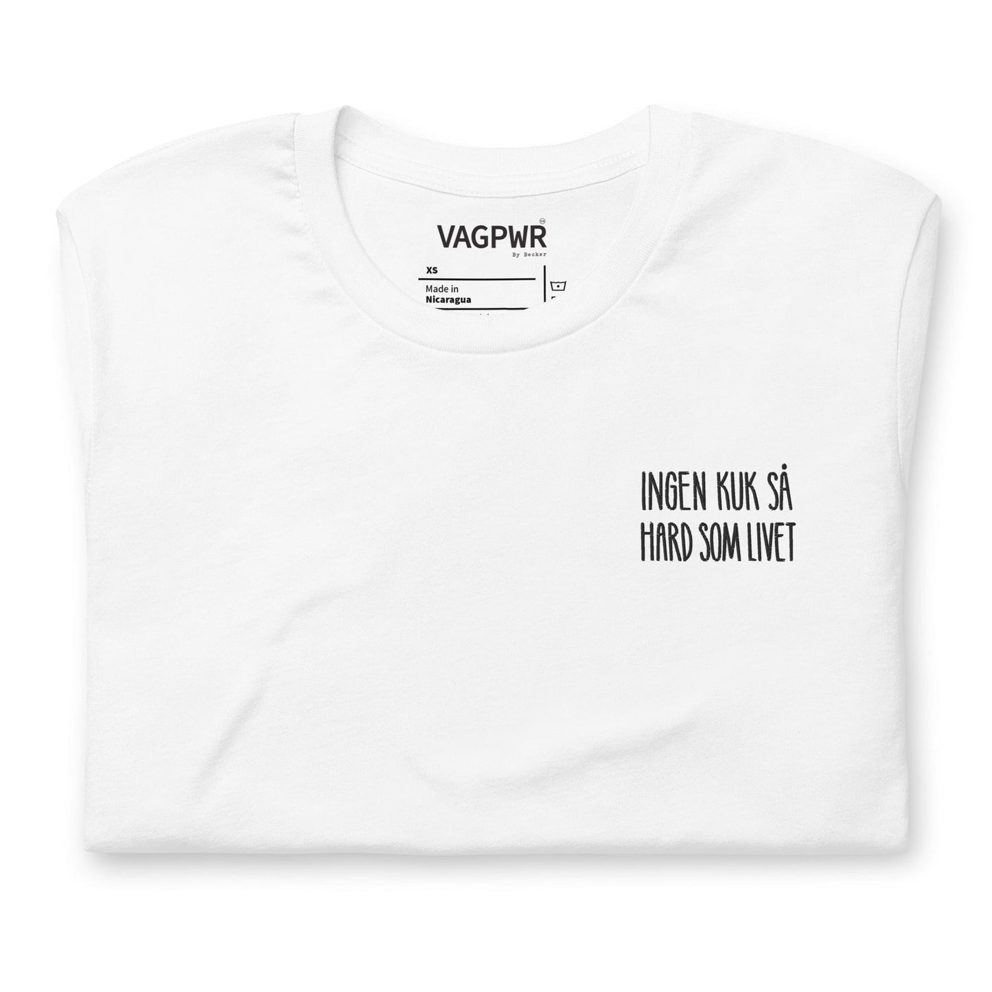 VAGPWR T-shirt Copy of Hard life - Unisex t-shirt