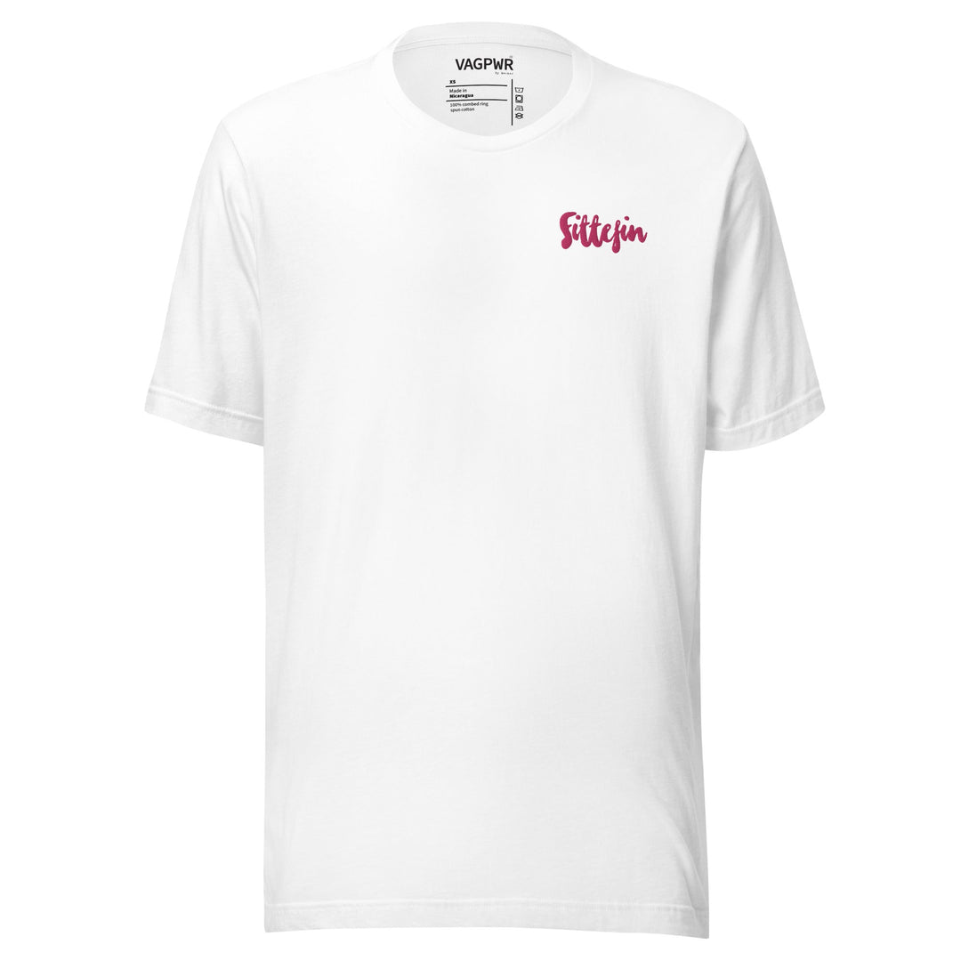 VAGPWR T-shirt White / XS Fittefin - Unisex t-shirt