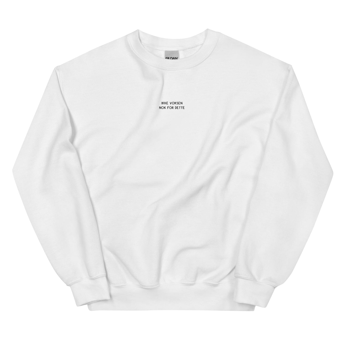 VAGPWR White / S Ikke voksen - Unisex Sweatshirt