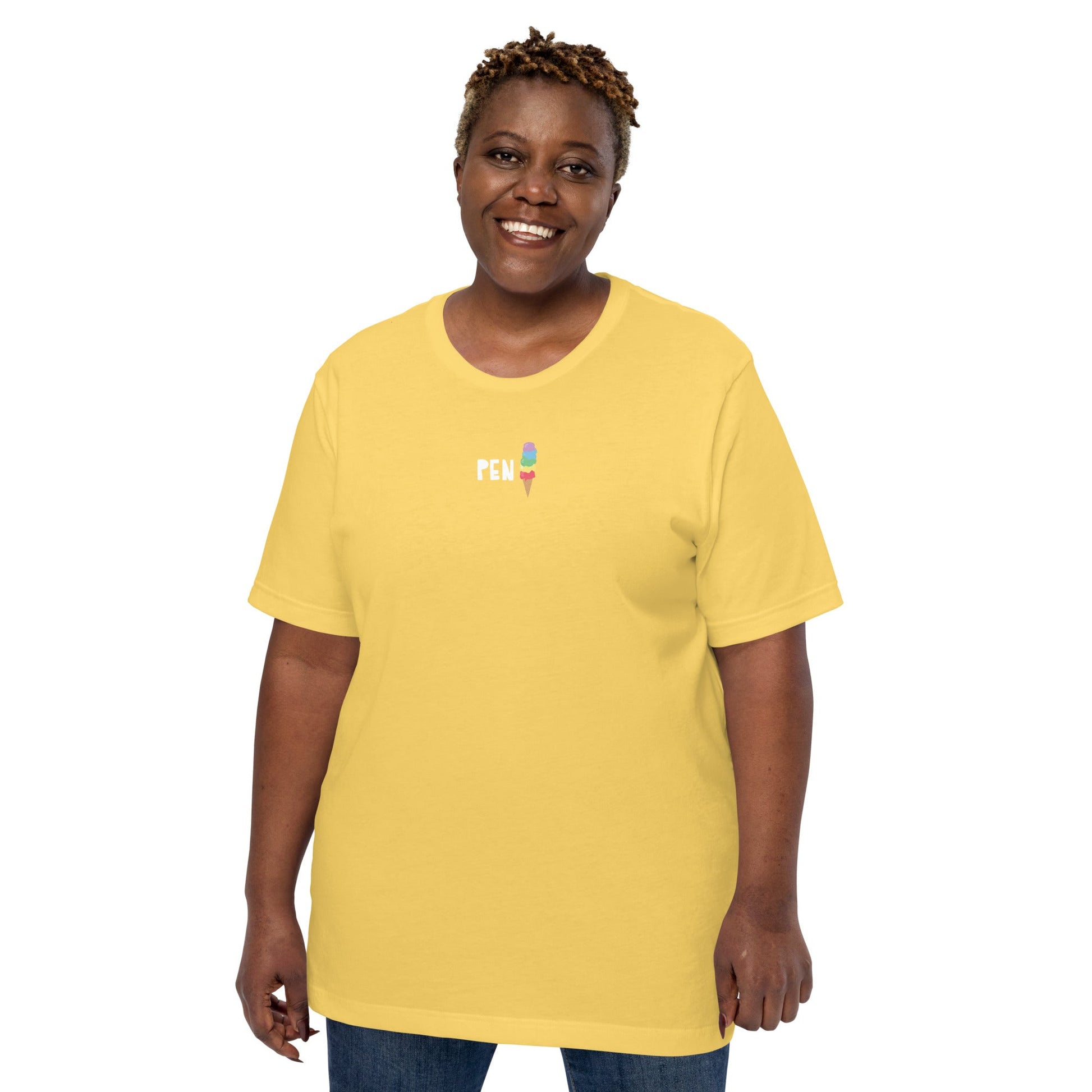 VAGPWR Yellow / S Pen(is) in colour - Unisex t-shirt