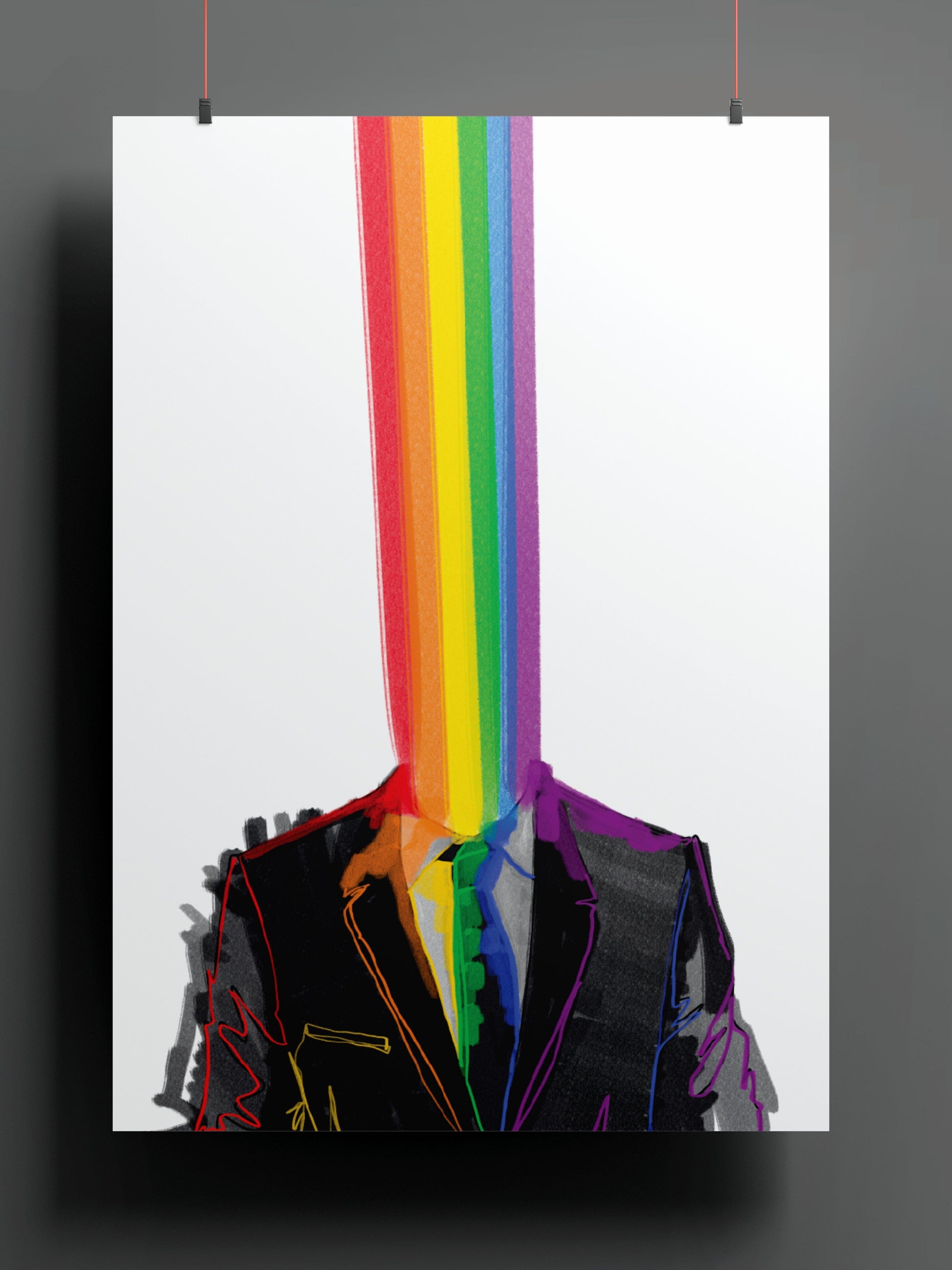 VAGPWR Art Print - Where rainbows come from