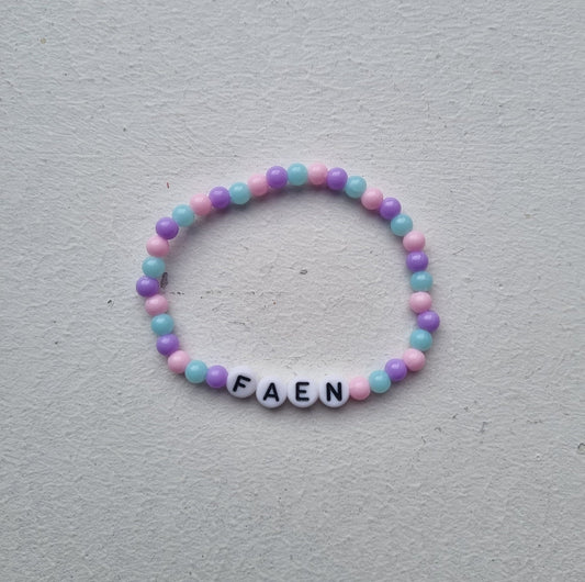 VAGPWR Bracelet Pink, blue & purple Bracelet - FAEN